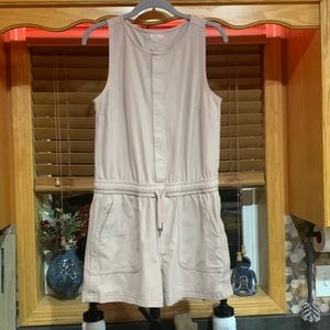 Athleta Light Pink Sleeveless Romper